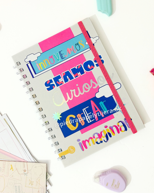 Producto - Cuaderno a5 tapa dura LISO crear
