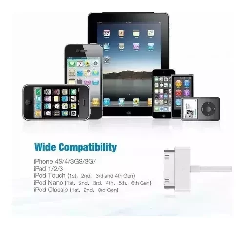 Producto - Cable Usb Datos 30 pines Ipad