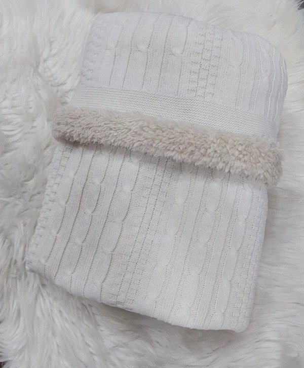 Producto - Manta Tejida Corderito