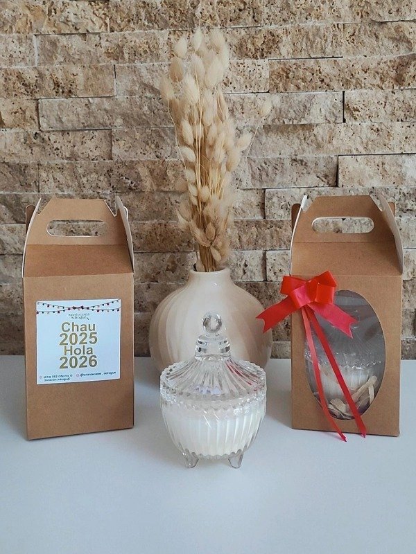 Producto - Mini Box para regalar Caramelera Qatar + apaga velas