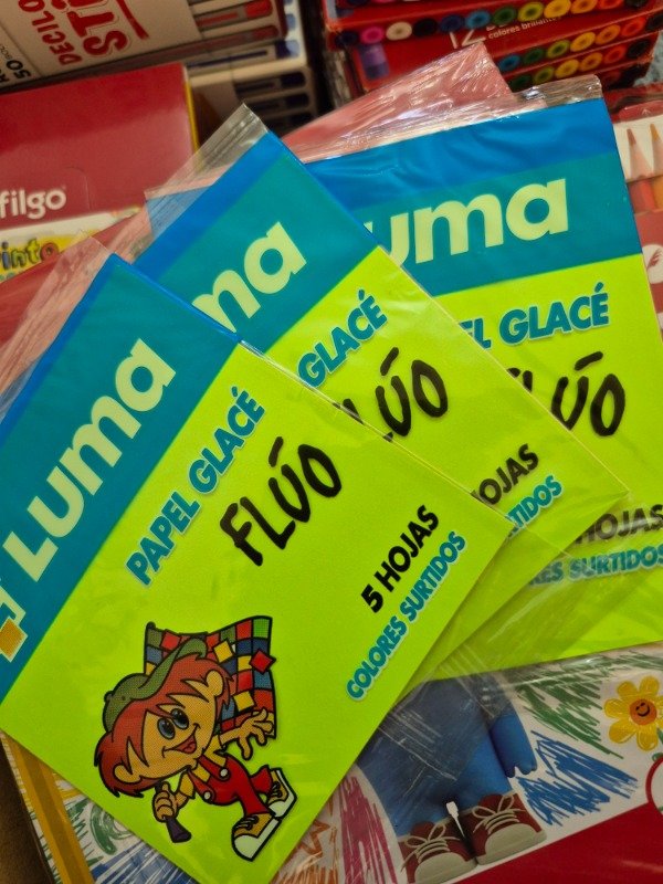 Producto - Papel glacé Luma FLUO