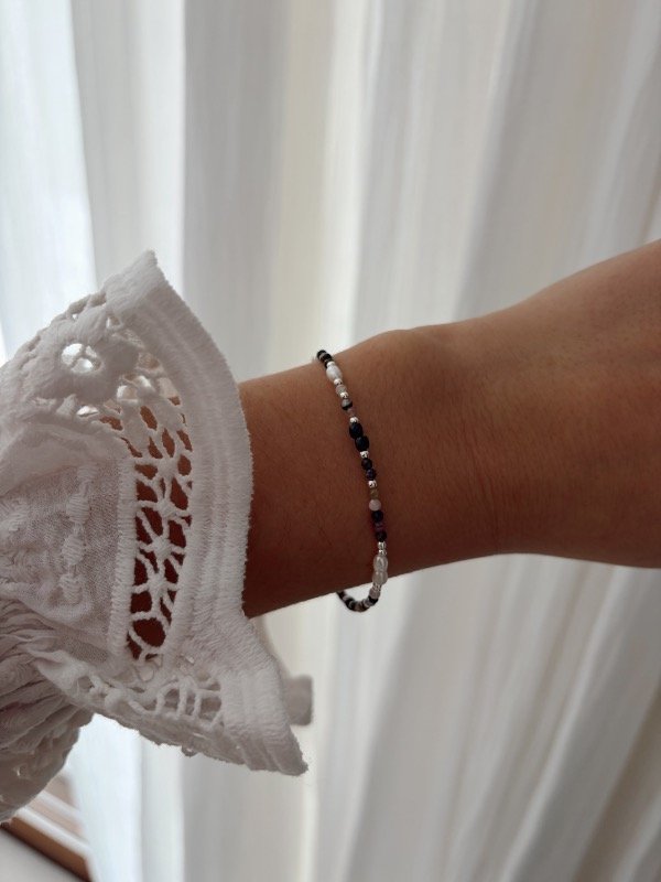 Producto - PULSERA MIX TURMALINA PERLA - 0