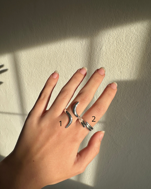 Producto - Anillos Sole Acero blanco - 1