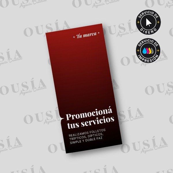 Producto - Folleto frente