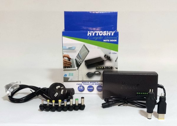 Producto - CARGADOR NOTEBOOK UNIVERSAL HYTOSHY - - -