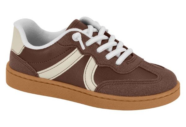 Producto - ZAPATILLA MOLEKINHA MARRON CON BRILLO