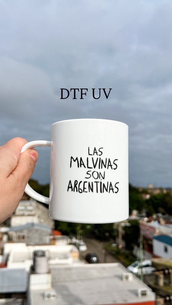 Producto - Tazas Cerámica Personalizada DTF UV - Las Islas Malvinas son Argentinas