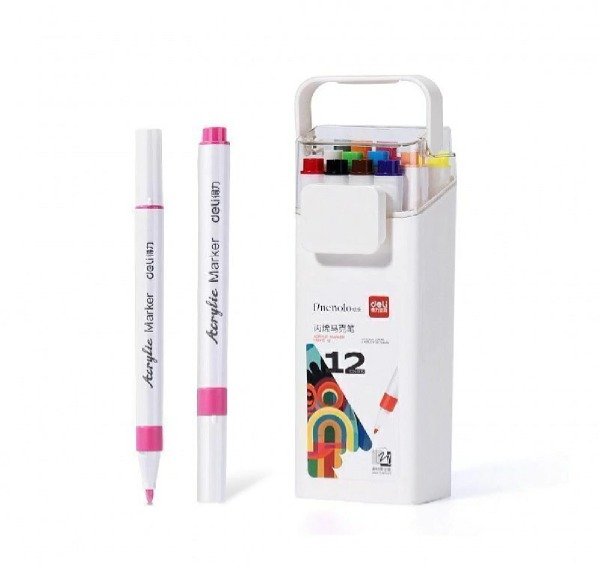 Producto - Marcador acrilico x12 Finenolo DELI