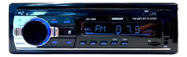 Producto - ESTEREO PARA AUTO BLUETOOTH SD MP3 USB RADIO FM AUX OR-1000 OREGON