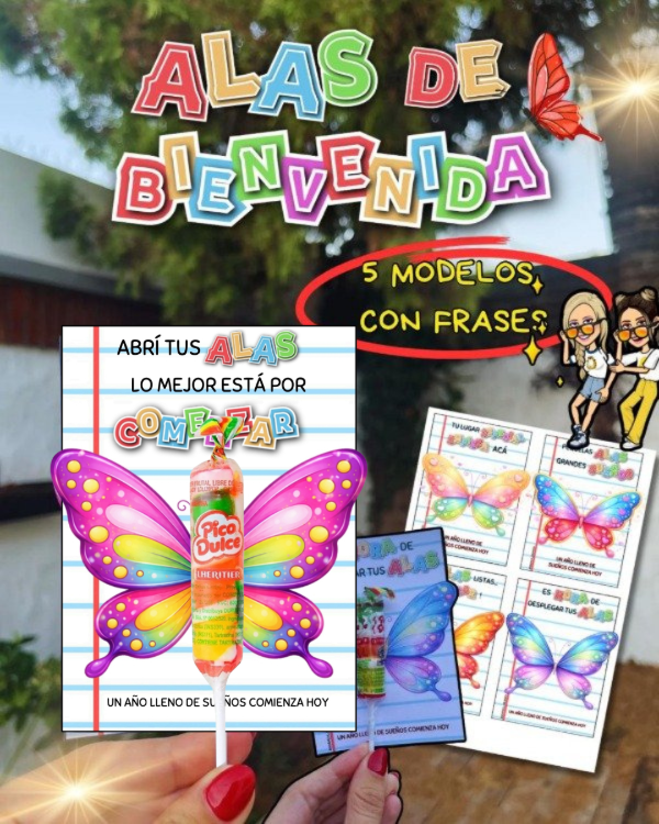 Producto - ALAS DE BIENVENIDA.EDICIÓN CHUPETÍN