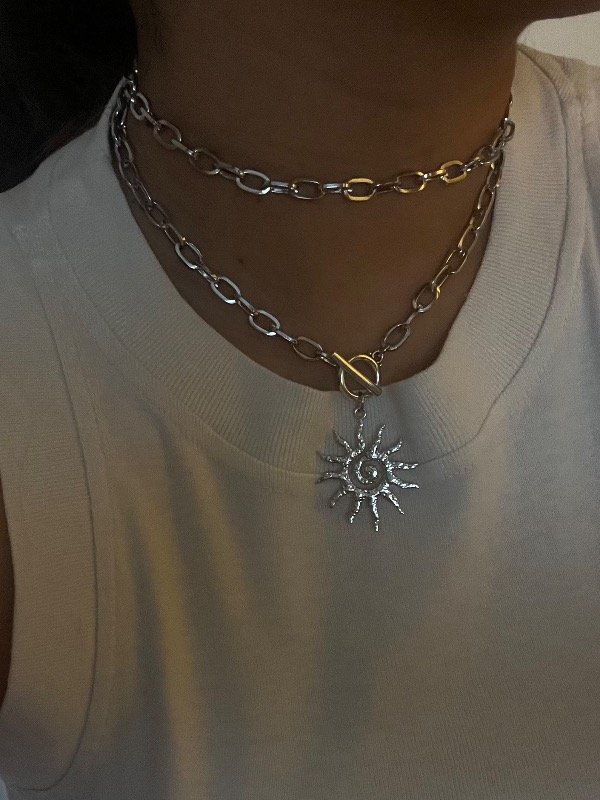 Producto - Collar silver sol
