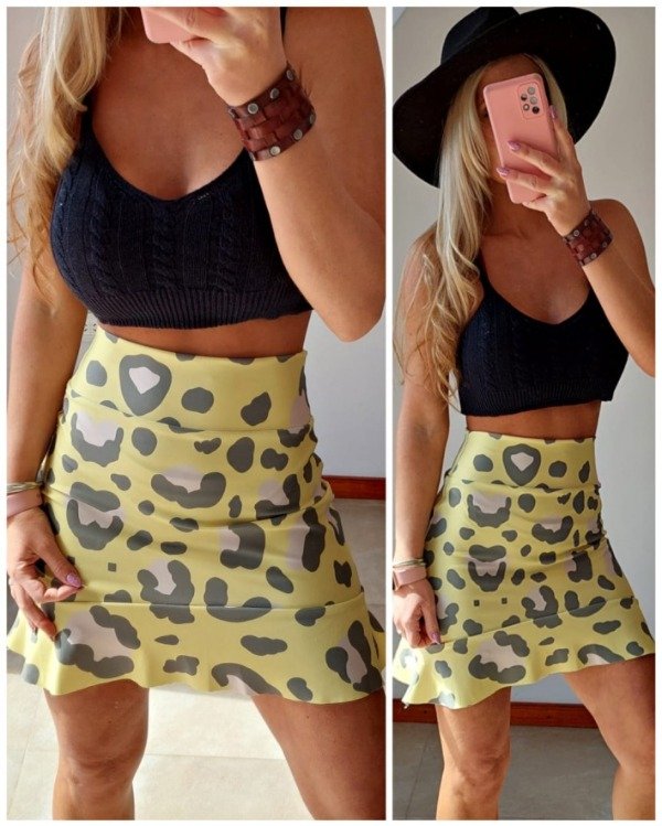 Producto - EXCLUSIVO ONLINE - Mini Ibiza PRINT AMARILLO PASTEL 2026