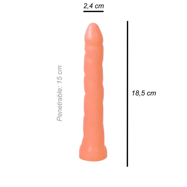 Producto - Dilatador Anal Vela Torneada piel - 0