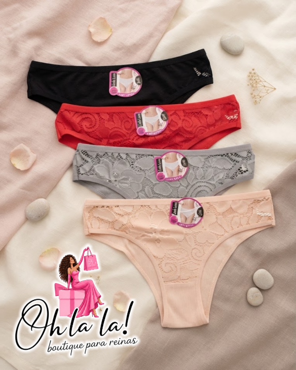 Producto - MELODY M VEDETINAS DE MORLEY CON ENCAJE - 3