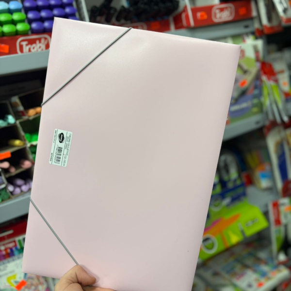 Producto - Carpeta 3 SOLAPAS CON ELASTICO A4 Colores pasteles - 2