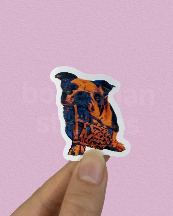 Producto - MORDIENDO EL BOZAL - Sticker Individual de YSY A