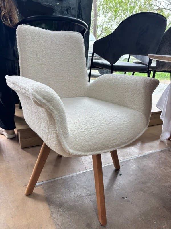 Producto - SILLA NUBE BOUCLE giratoria 360 - 3