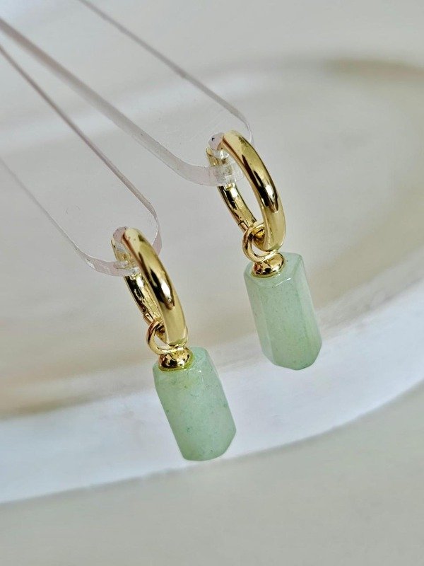 Producto - Argollas Aventurina
