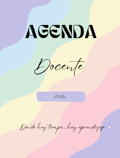 Producto - Agenda docente colores 2026