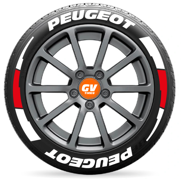 Producto - Kit 8 PEUGEOT + Lineas segmentadas