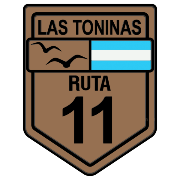 Producto - Iman Ruta 11 Gaviota Las Toninas Bronce