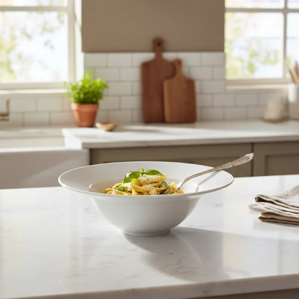 Producto - Bowl Profundo Con Ala Porcelana Horeca Daisy 16 Cm