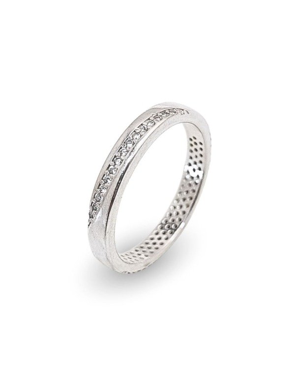 Producto - Anillo de Plata Medio-Sin Fin, Doble - 6