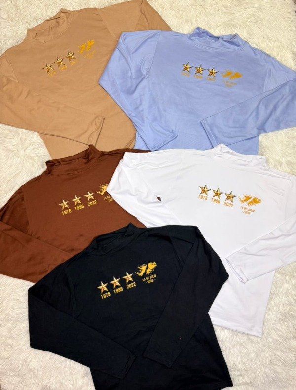 Producto - Polera Modal Estrellas Malvinas
