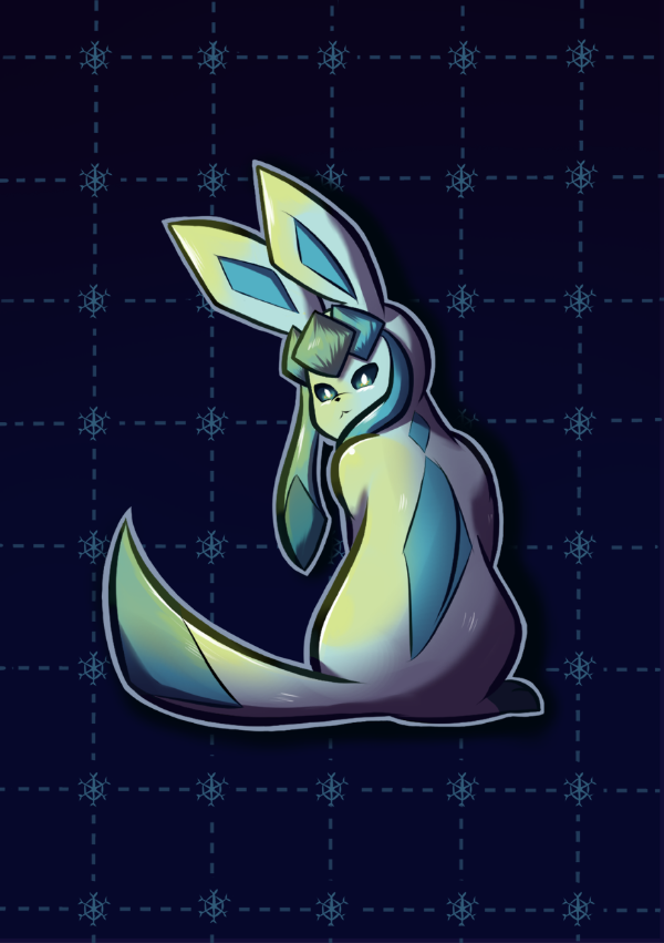 Producto - Mini poster Glaceon