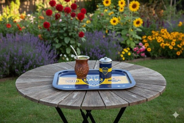 Producto - Boca Juniors Bandeja De Chapa Con Holograma 38 X 28 Cm (3)