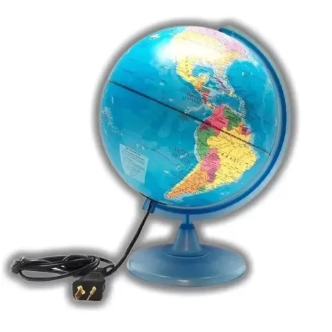 Producto - Globo terráqueo Gloter 30cm con luz base plástica
