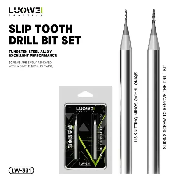 Producto - Broca para remover tornillos LuoWei LW-331