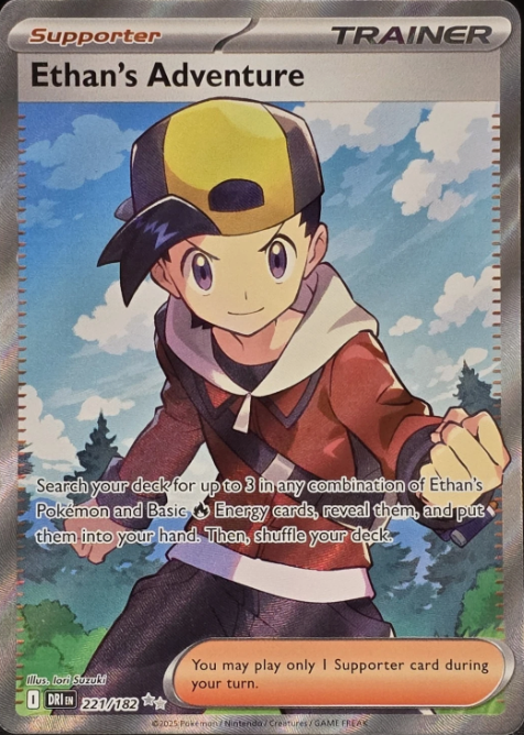 Producto - Ethan's Adventure - 221/182 - Destined Rivals - Holo