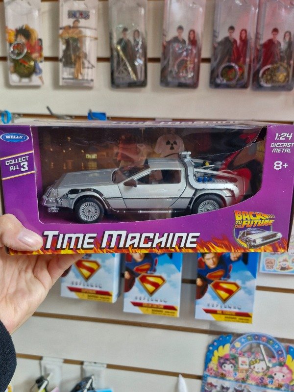 Producto - DELOREAN VOLVER AL FUTURO 1 MARCA WELLY 1:24