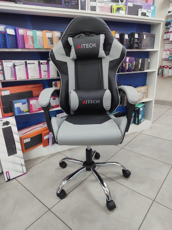 Producto - Silla Gamer Ergonomica Reclinable con Apoya Brazos Regulable Aitech EC101253