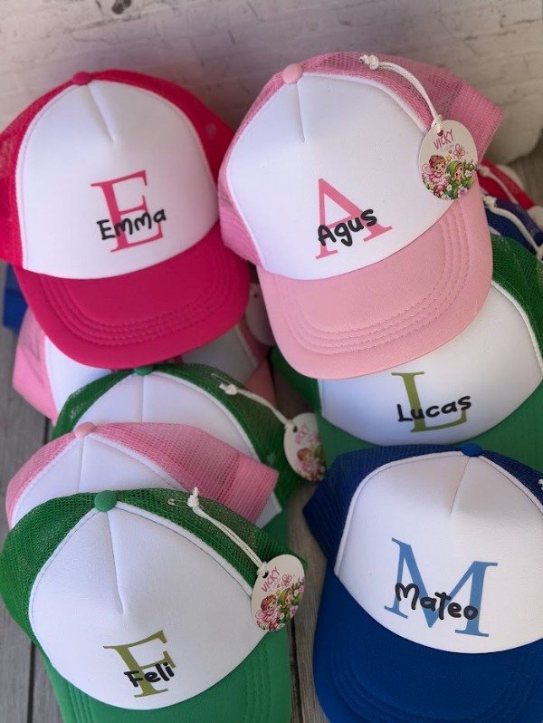 Producto - Gorras Niño personalizadas x10 Uni - 9