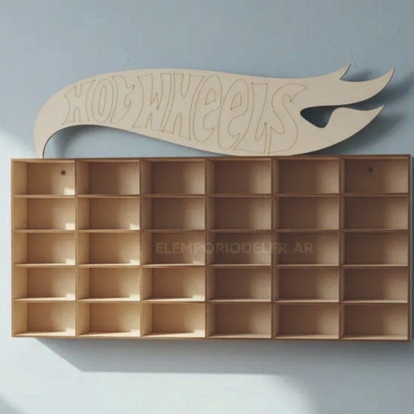 Producto - Repisa Exhibidor Estante Para Autos Hot Wheels