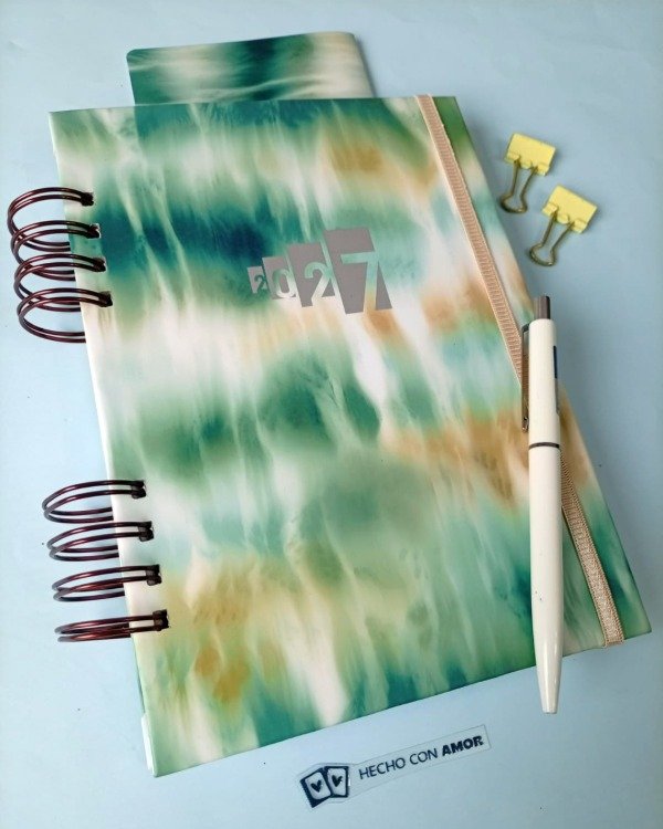 Producto - Agenda semanal Vertical Batick - 1