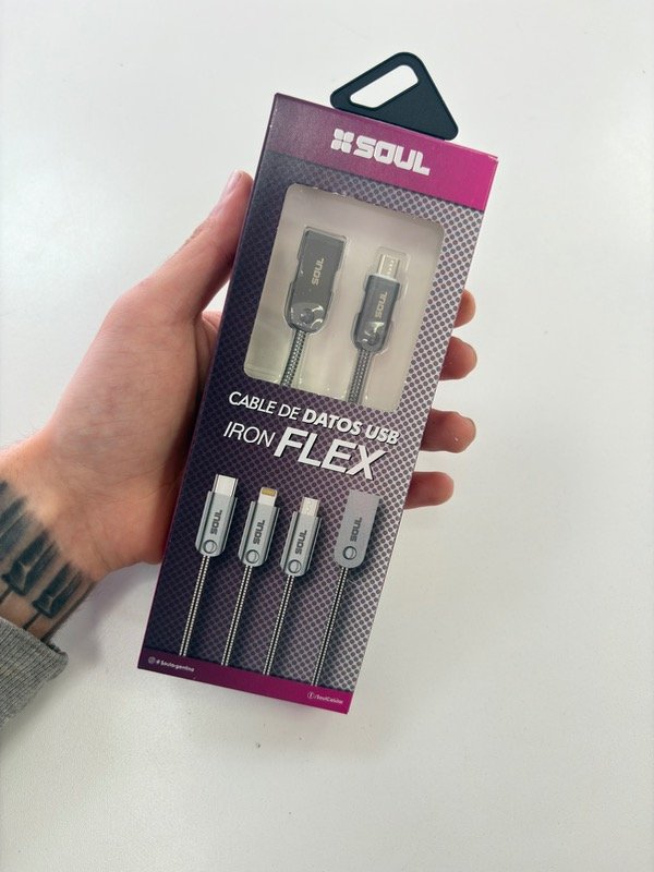 Producto - CABLE MICRO USB IRON SOUL