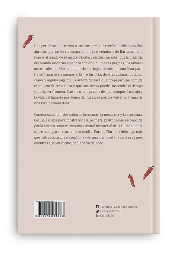 Producto - CLASE DE COCINA - CECILIA GONZÁLEZ - LA CRUJIA - 1