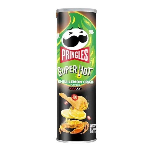 Producto - Pringles Super Hot Chili Lemon Crab 110g
