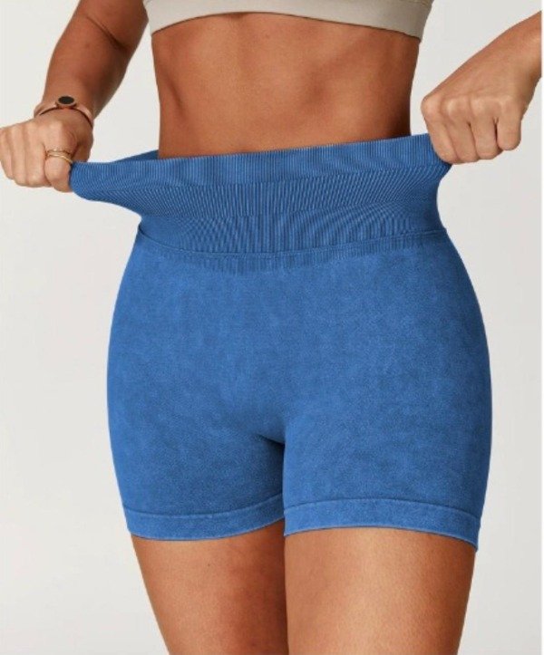 Producto - Short seamless push up levanta gluteos celeste L/XL - 1