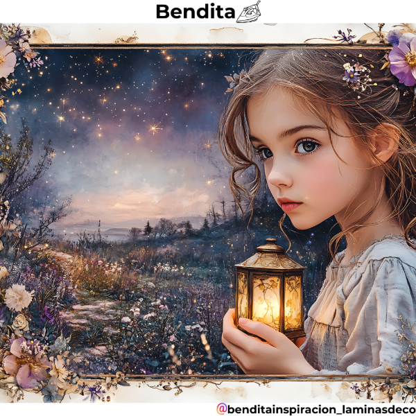 Producto - Bendita Plancha nena con farol