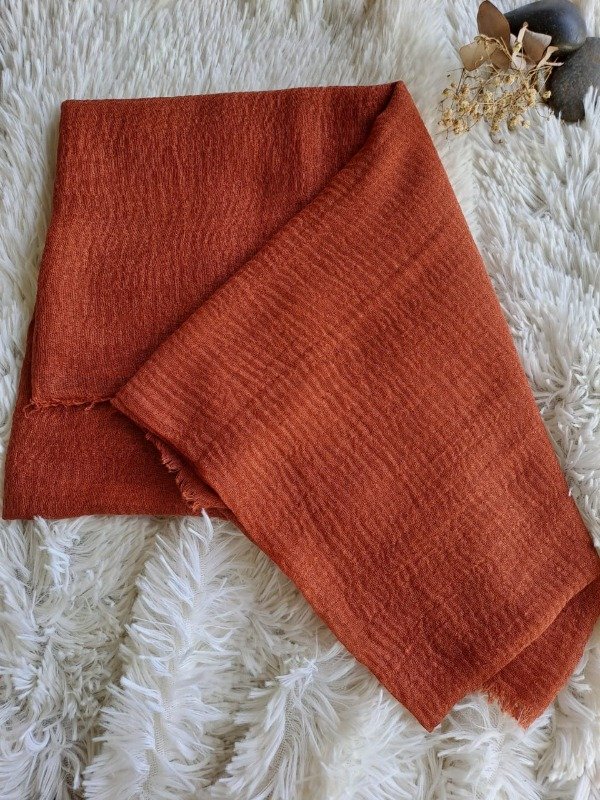 Producto - PLT06 Pañuelo Liso Texturado Ladrillo