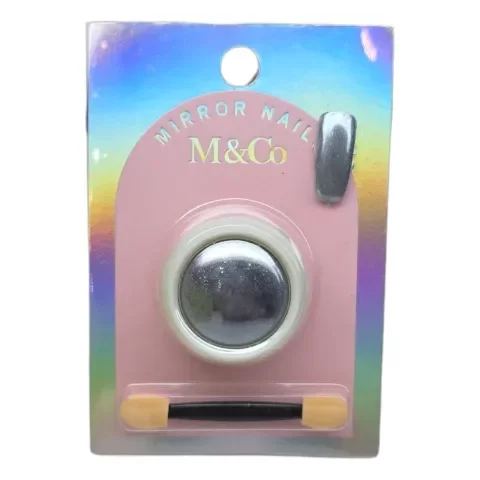 Producto - POLVO ESPEJO BRILLANTE PLATEADO MyCO MCO-034-6