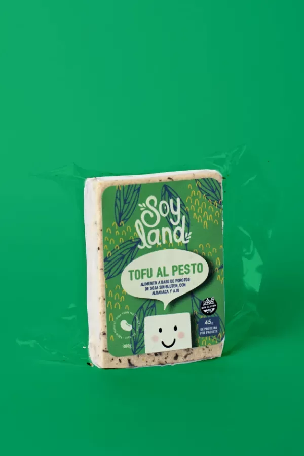 Producto - Tofu con pesto 320gr SOYLAND