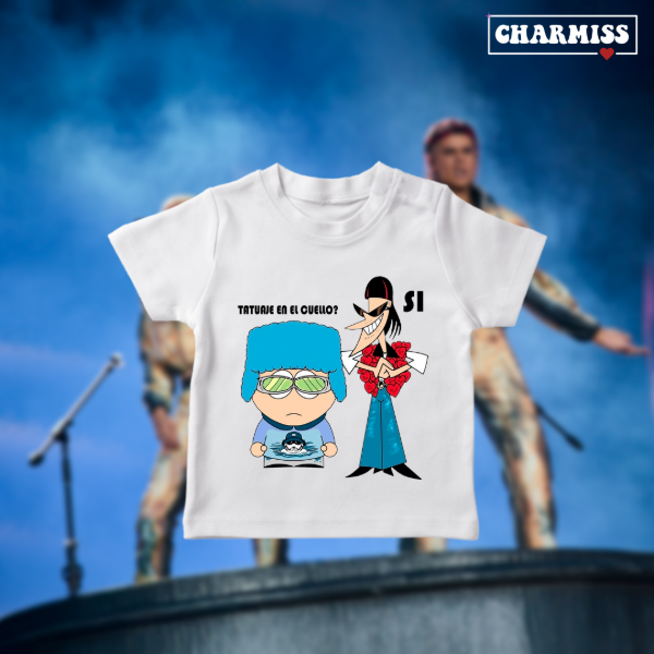 Producto - Baby Tee- Catriel y paco amoroso 1
