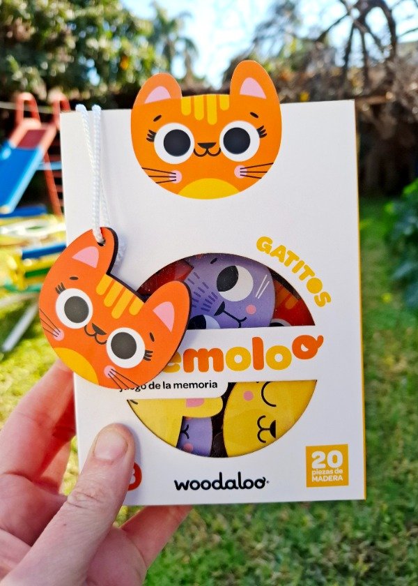 Producto - Memoloo. Juego de la memoria gatitos