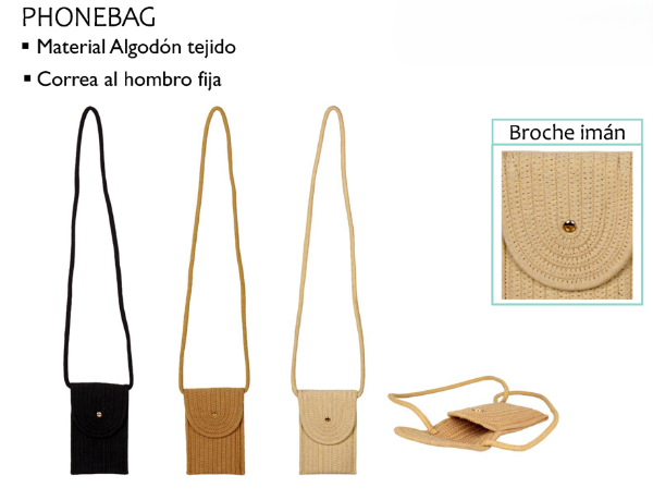 Producto - PHONEBAG RAFIA LA CHAPELLE 12UO 7018