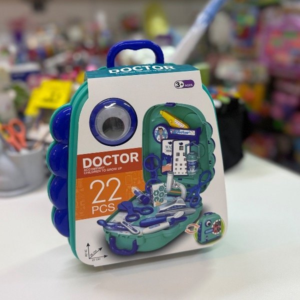 Producto - Set de Doctor Infantil en Mochila 22 Piezas 7751 - 0